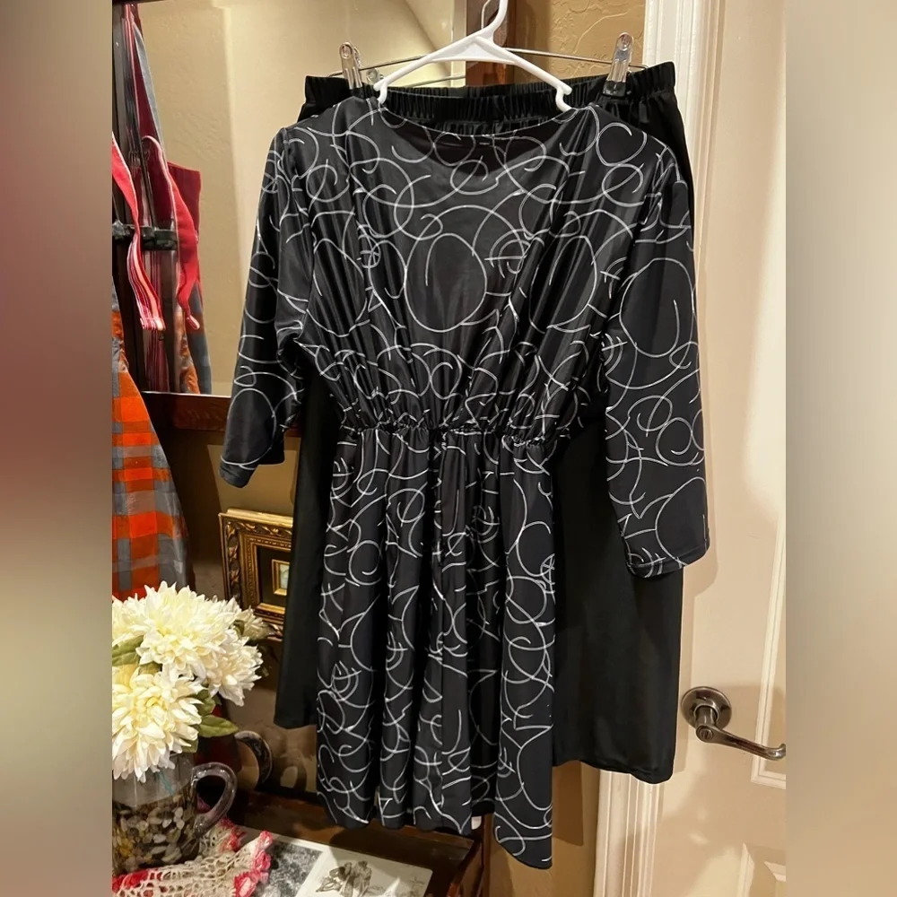 The Swim Dress is a full-coverage swimsuit XL (18/20)